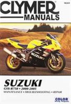Paperback Suzuki GSX-R750 2000-2005 (Clymer Powersport) Book