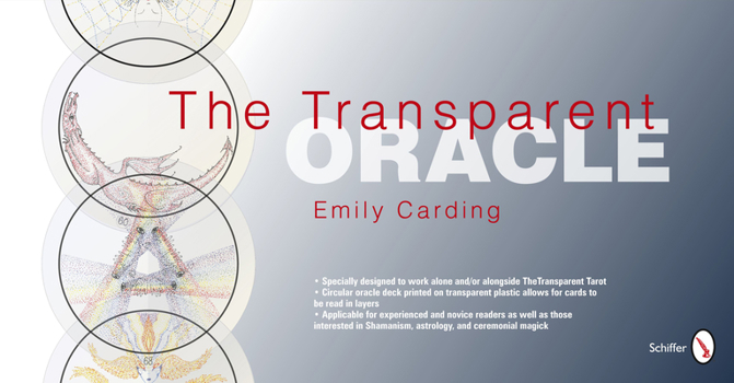 Cards The Transparent Oracle [With Circular Oracle Deck on Transparent Plastic and Reading Cloth] Book