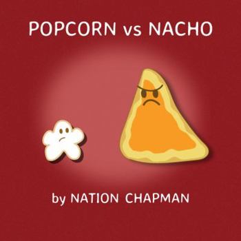 Paperback Popcorn vs Nacho Book
