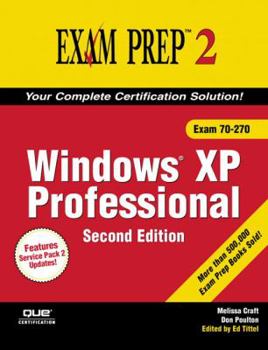 Paperback McSa/MCSE 70-270 Exam Prep 2: Windows XP Professional Book