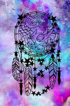 Paperback Owl Dreamcatcher: Dream Journal Book