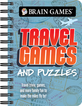 Spiral-bound Brain Games - To Go - Travel Games and Puzzles Book