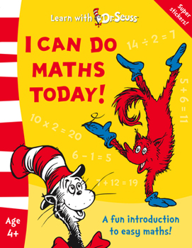 Paperback I Can Do Maths Today! (Learn with Dr. Seuss) Book