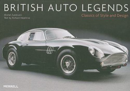 Paperback British Auto Legends: Classics of Style and Design Book