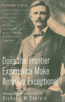 Paperback Does the Frontier Experience Make America Exceptional? Book
