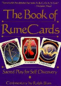 Hardcover The Book of Rune Cards: Sacred Play for Self-Discovery (Companion Vol to the Book of Runes) Book