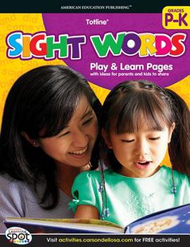 Paperback Sight Words, Grades PK - K (Totline) Book
