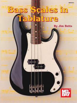 Mel Bay Bass Scales in Tablature