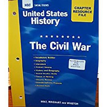 Paperback Crf Civil War Hss: Us Hist 2006 Book
