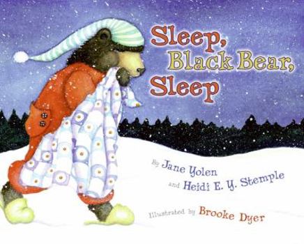 Hardcover Sleep, Black Bear, Sleep Book
