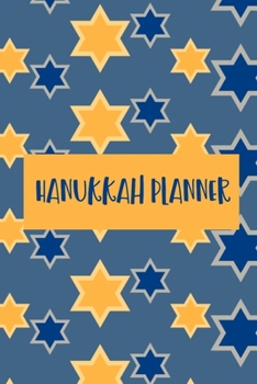 Paperback Hanukkah Planner: Gift Giving Tracker, Dinner Preparation, Address Tracker Book