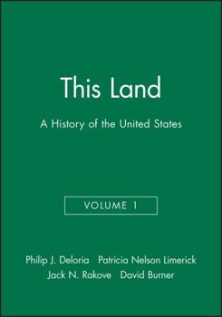 Paperback This Land: A History of the United States, Volume 1 Book