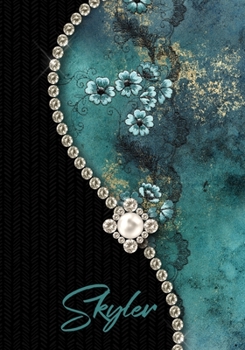 Paperback Daily Planner Skyler: 2020 Day Per Page Planner Personalized Name Book