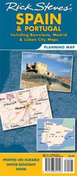 Rick Steves Spain  Portugal Planning Map: Including Barcelona, Madrid  Lisbon City Maps