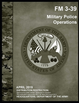 Paperback FM 3-39 Military Police Operations Book