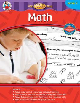 Paperback Math, Grade K (The Rebus Way) Book