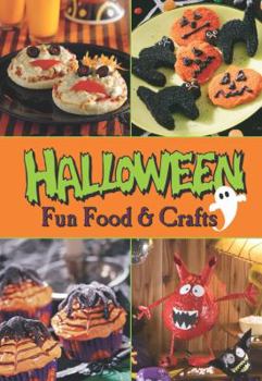 Hardcover Halloween Fun Food and Crafts Book