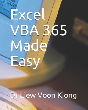 Paperback Excel VBA 365 Made Easy Book