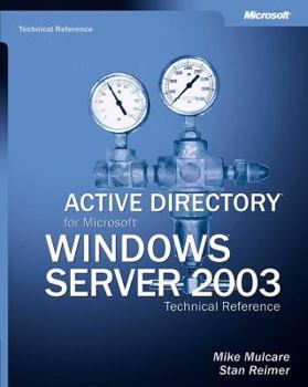 Paperback Active Directorya for Microsofta Windows Servera 2003 Technical Reference Book