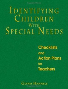Hardcover Identifying Children With Special Needs: Checklists and Action Plans for Teachers Book