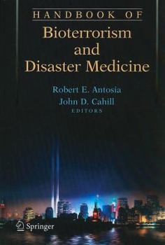 Paperback Handbook of Bioterrorism and Disaster Medicine Book