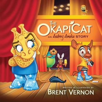 Hardcover The OkapiCat: An Audrey Amaka Story Book