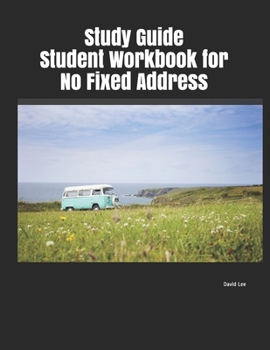 Paperback Study Guide Student Workbook for No Fixed Address Book