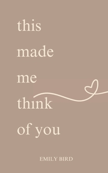 Paperback This Made Me Think of You Book