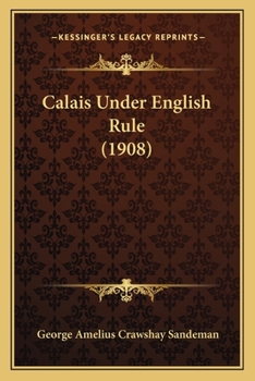 Calais Under English Rule