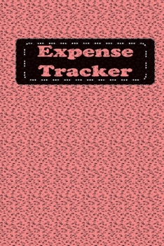 Paperback Expense Tracker Book