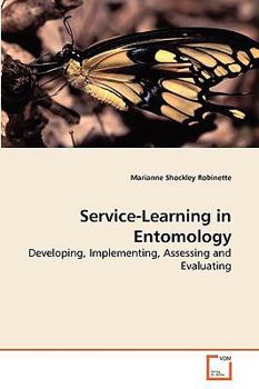 Paperback Service-Learning in Entomology Book