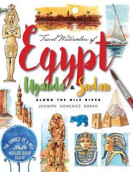 Paperback Egypt, Uganda & Sudan. Along the Nile Book
