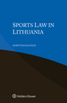 Paperback Sports Law in Lithuania Book