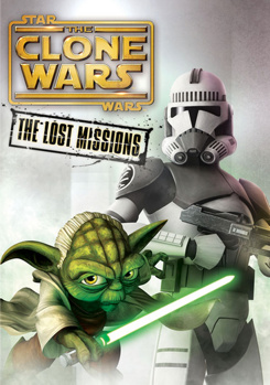 DVD Star Wars The Clone Wars: The Lost Missions Book