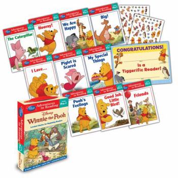 Paperback Winnie the Pooh: Reading Adventures Winnie the Pooh Level Pre-1 Boxed Set Book