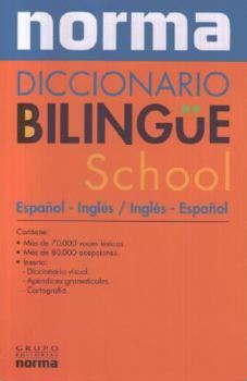 Paperback Diccionario Bilingue School/english-spanish School Dictionary (Dictionaries) (Spanish Edition) [Spanish] Book