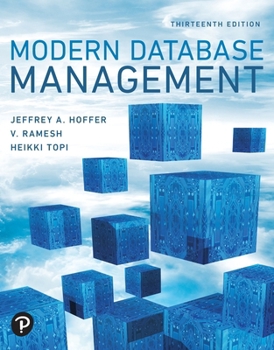 Paperback Modern Database Management Book