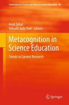 Hardcover Metacognition in Science Education: Trends in Current Research Book