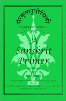 Paperback Samskrta-Subodhini: A Sanskrit Primer Volume 47 Book