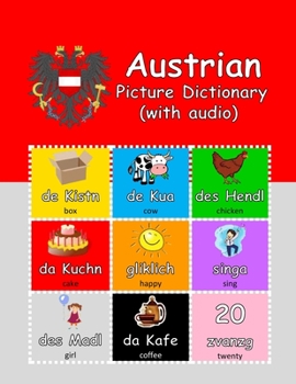 Paperback Austrian Picture Dictionary: with audio Book