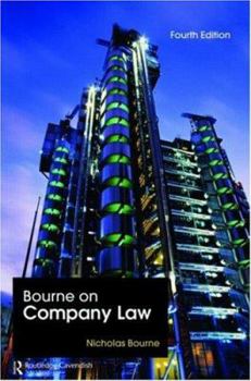 Paperback Bourne on Company Law Book