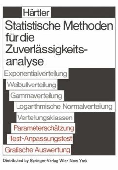 Paperback Statistische Methode Für Die Zuverlässigkeitsanalyse [German] Book