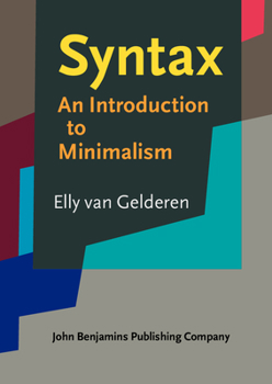 Paperback Syntax: An Introduction to Minimalism Book
