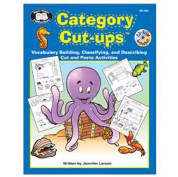 Perfect Paperback Super Duper Publications | Category Cut-ups Vocabulary Building, Classifying, and Describing Cut and Paste Activities | Educational Learning Resource for Children Book