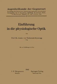 Paperback Einführung in Die Physiologische Optik [German] Book
