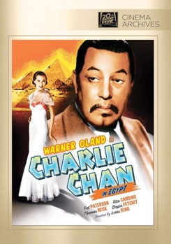 DVD Charlie Chan In Egypt Book