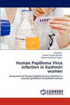 Paperback Human Papilloma Virus infection in Kashmiri women Book