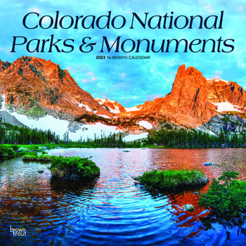 Calendar Colorado National Parks & Monuments 2023 Square Book