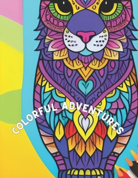 Paperback Colorful Adventures: A Fun Coloring Book for Kids Book