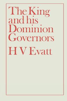 Paperback The King and His Dominion Governors, 1936 Book